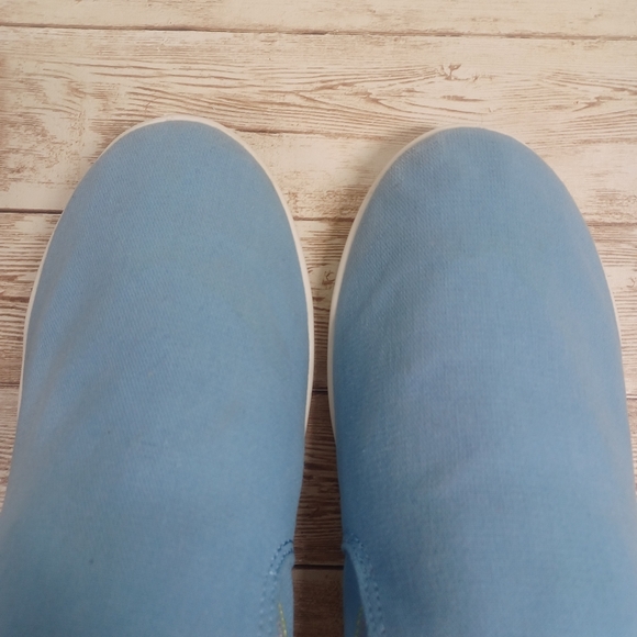 Vionic Beach Marshall Orthotic Insole Blue Canvas Women's Size 8.5 or 8 1/2 - Picture 3 of 12